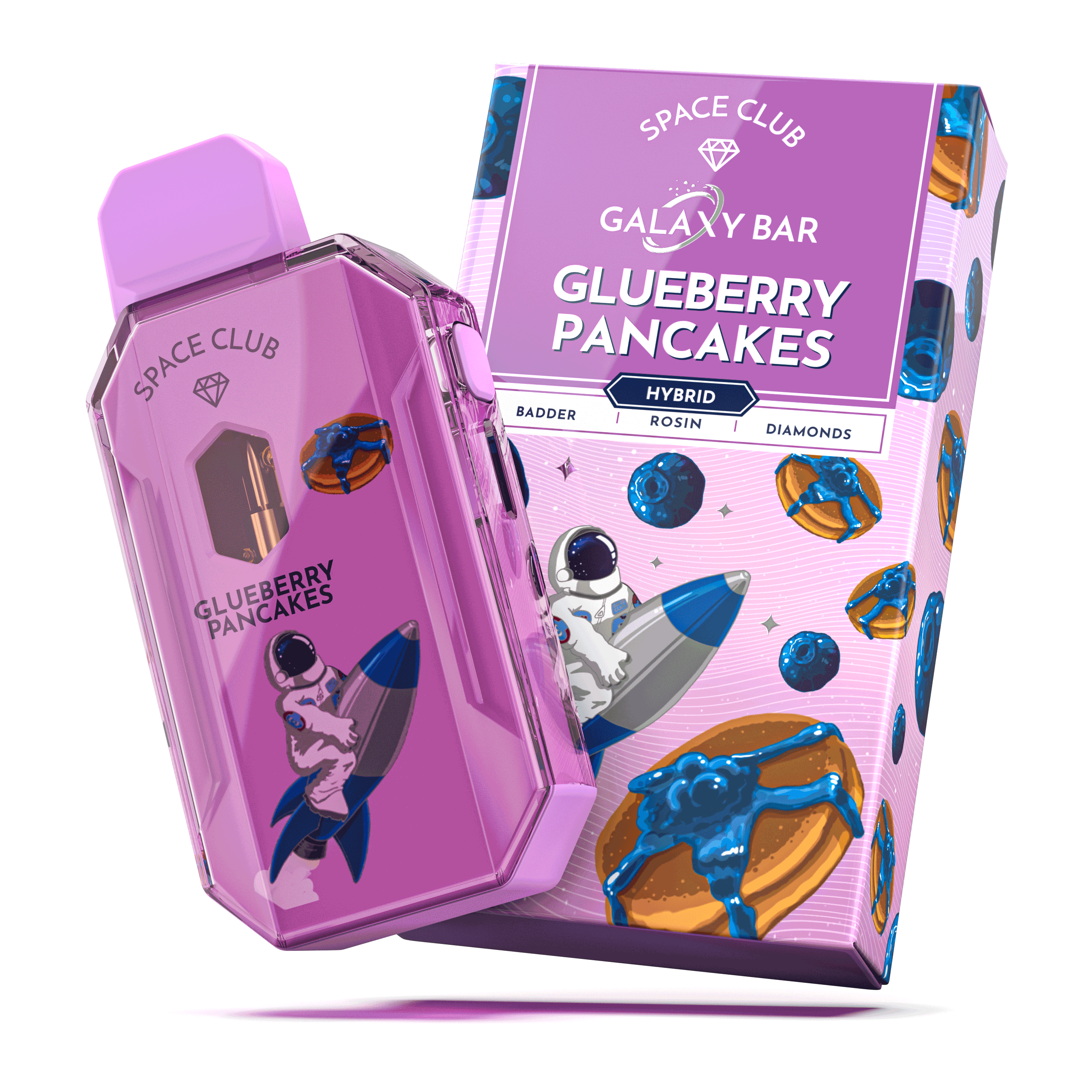 Glueberry Pancakes